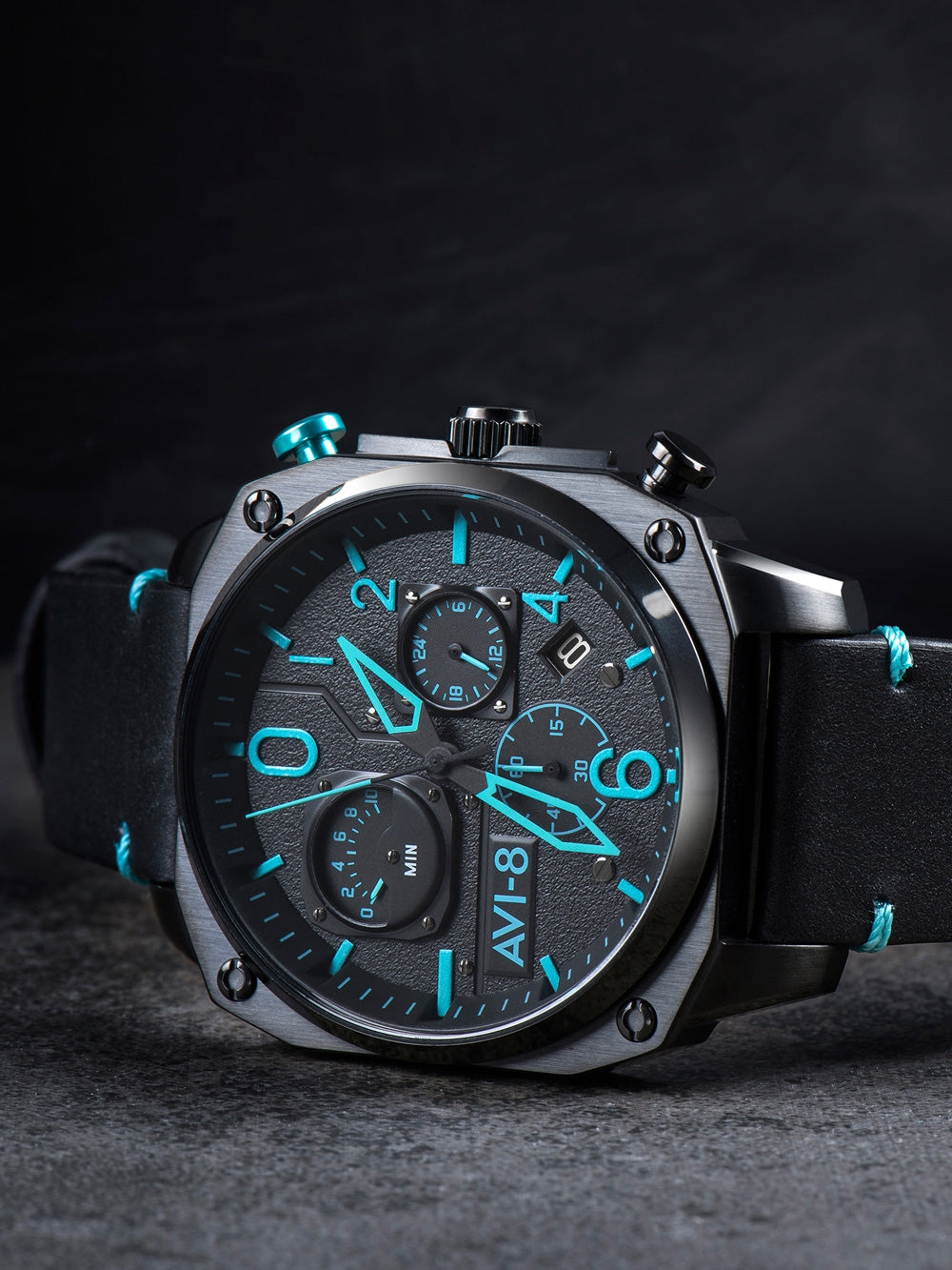AVI-8 AV-4052-05 Lafayette Chronograph 45mm 5 ATM