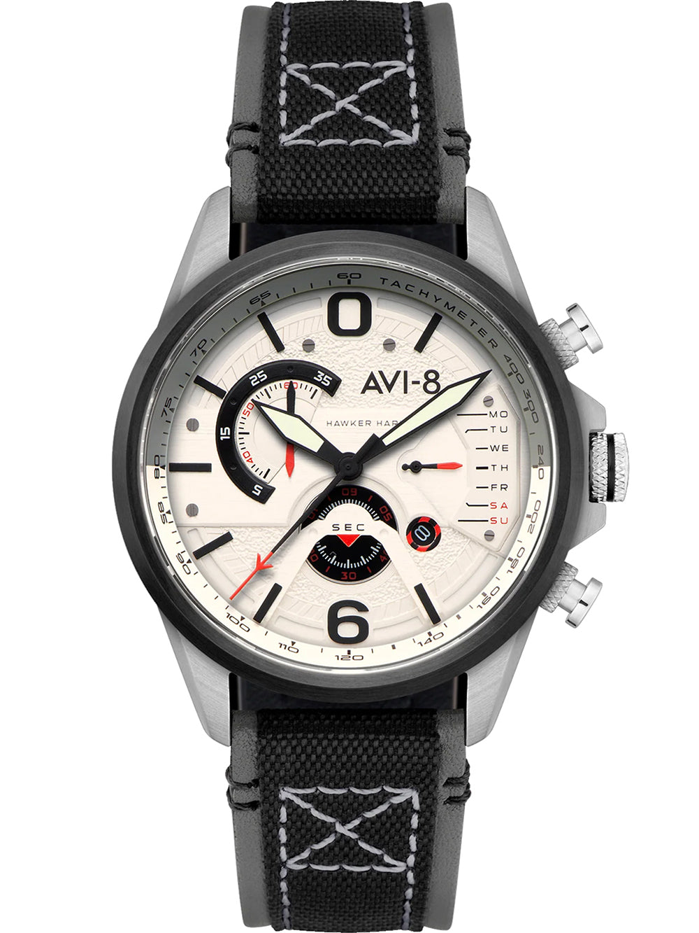 AVI-8 AV-4056-07 vyriškas laikrodis Hawker Harrier Dual Retrograde Chronograph 44mm 5ATM