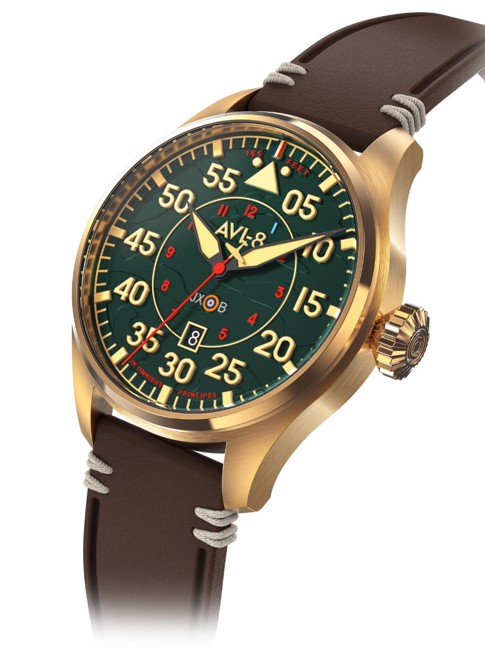 AVI-8 AV-4097-04 Pilot Hawker Hurricane Automatic 46mm 5ATM