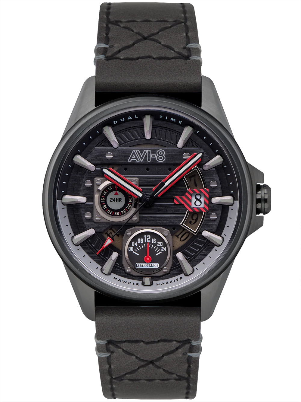 AVI-8 AV-4098-04 vyriškas laikrodis Hawker Harrier Farley Multi 44mm 5ATM