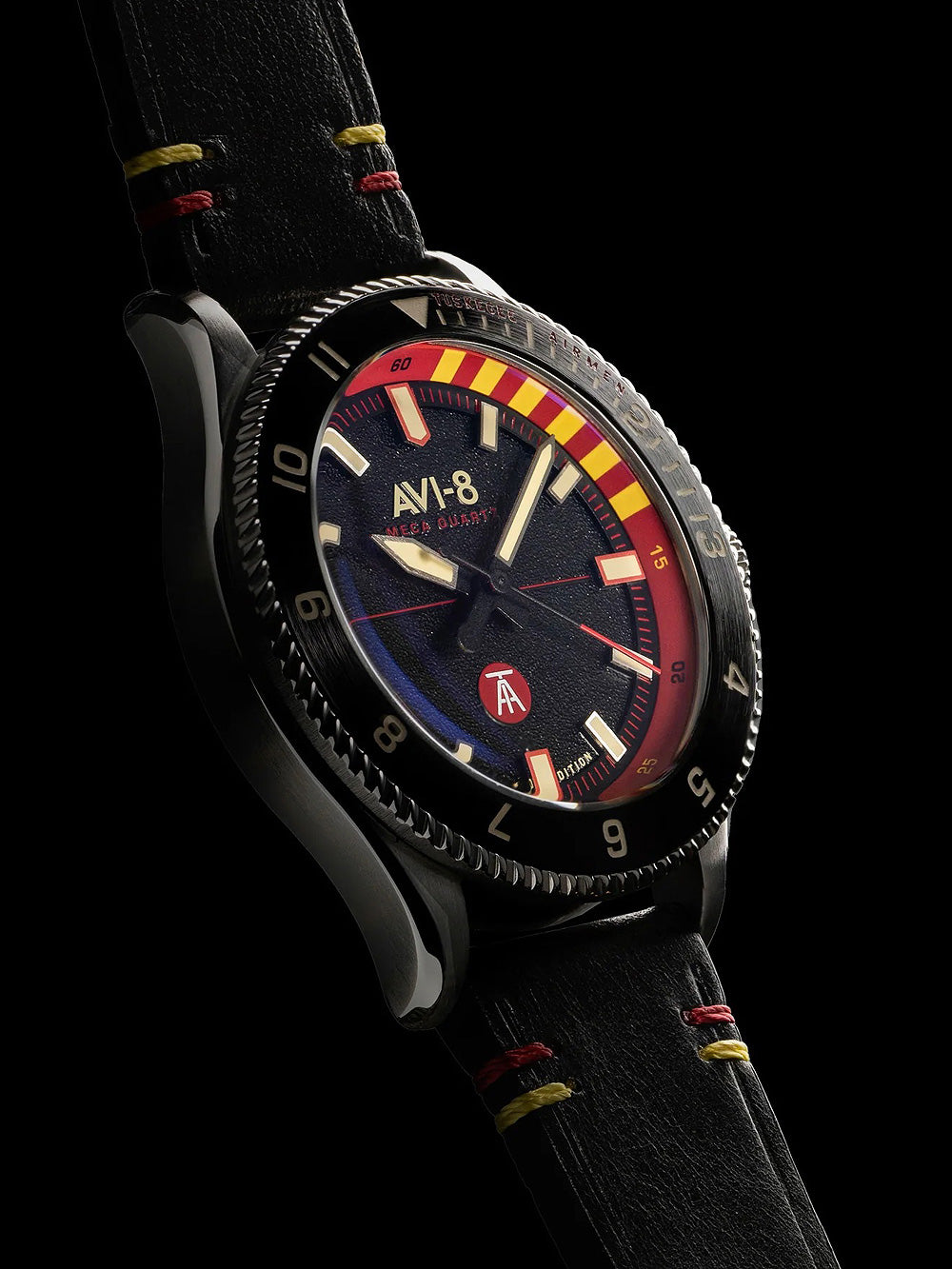 AVI-8 AV-4103-01 Tuskegee Airmen Limited Edition vyriškas laikrodis 40mm 5ATM