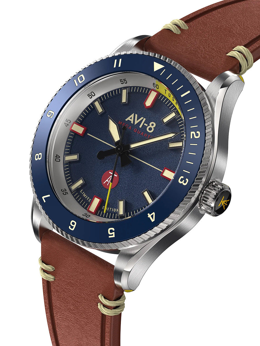 AVI-8 AV-4103-02 Tuskegee Airmen Limited Edition vyriškas laikrodis 40mm 5ATM