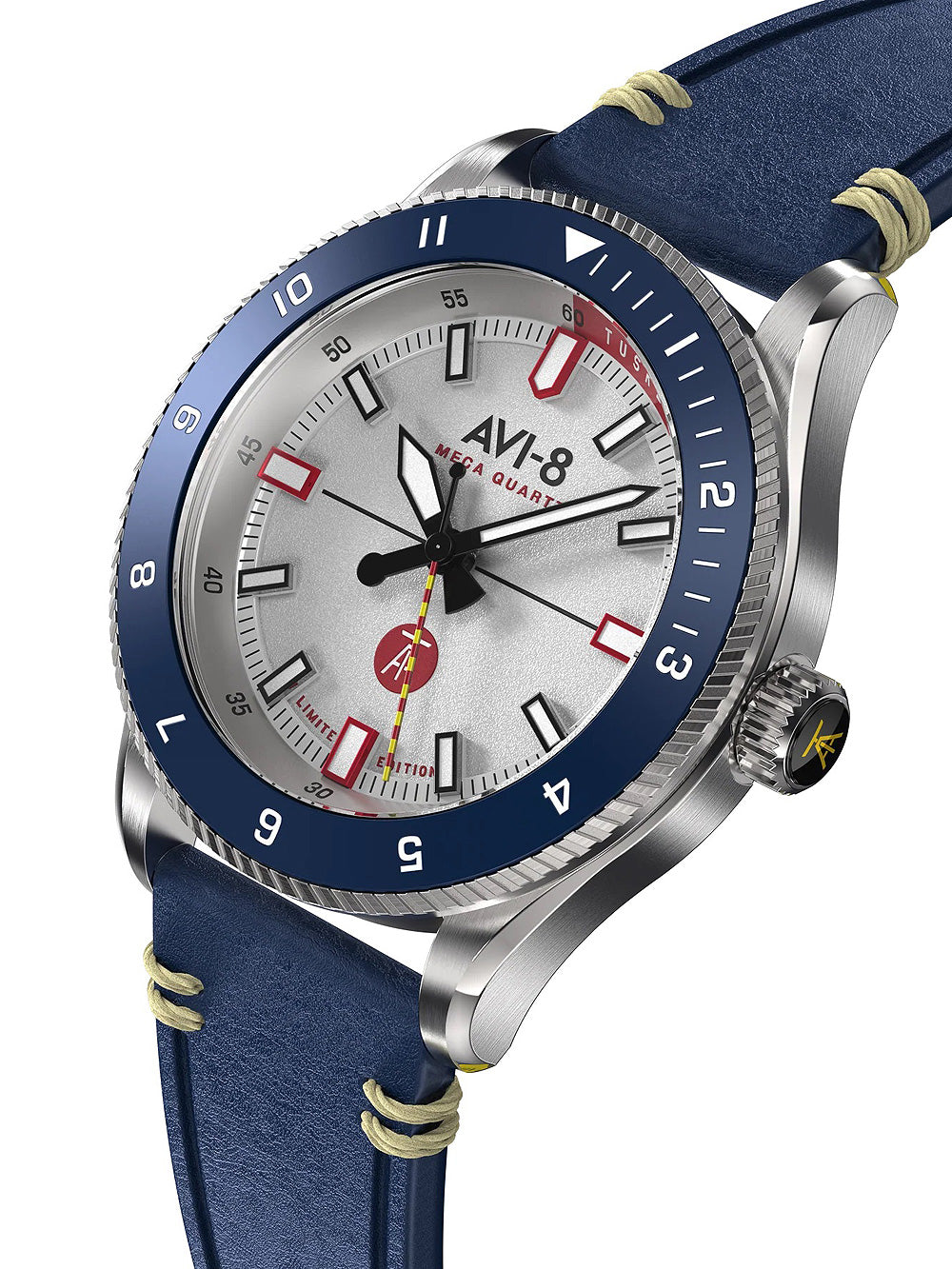 AVI-8 AV-4103-03 Tuskegee Airmen Limited Edition vyriškas laikrodis 40mm 5ATM