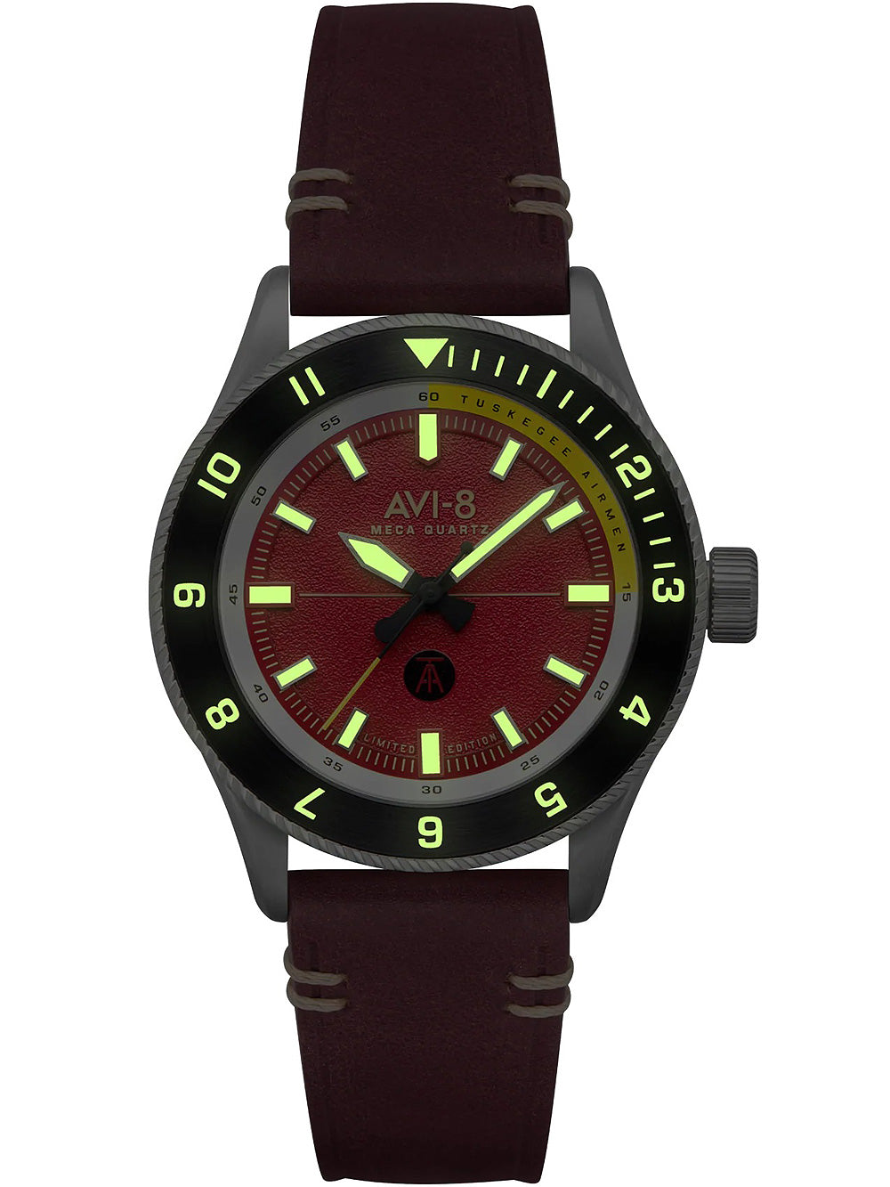 AVI-8 AV-4103-04 Tuskegee Airmen Limited Edition vyriškas laikrodis 40mm 5ATM