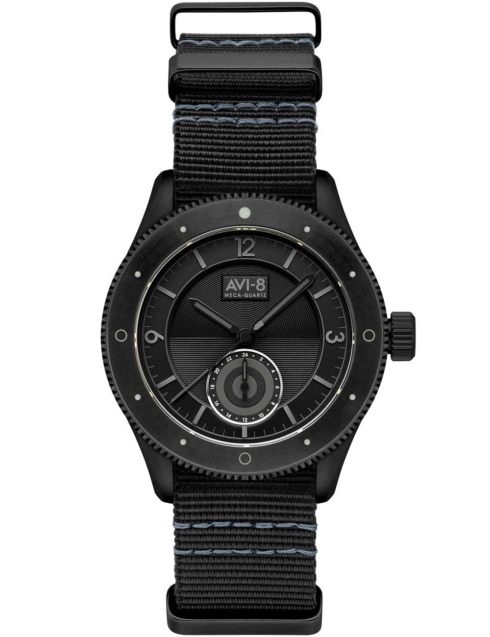 AVI-8 AV-4112-05 vyriškas laikrodis Flyboy Airmaster 40mm 5ATM