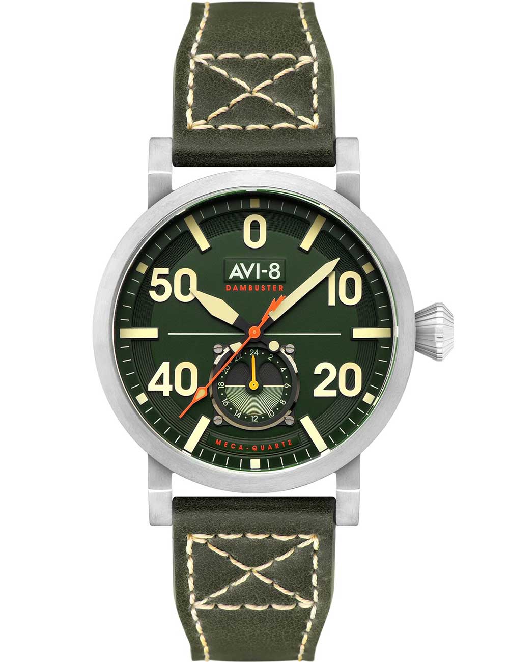 AVI-8 AV-4113-02 vyriškas laikrodis Dambuster Chadwick 43mm 5ATM
