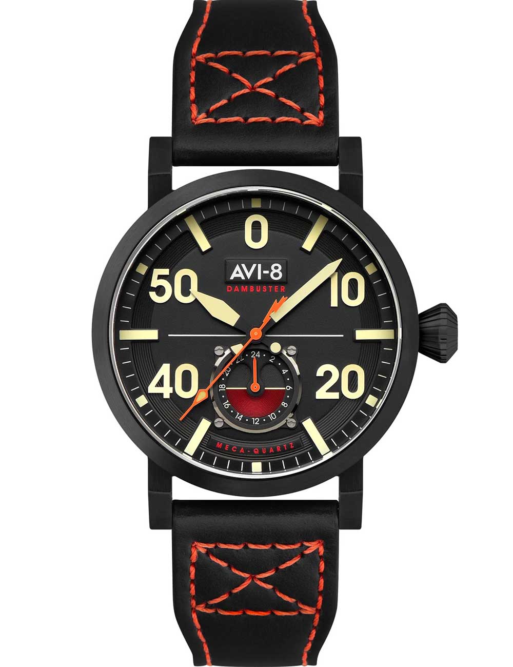 AVI-8 AV-4113-03 vyriškas laikrodis Dambuster Chadwick 43mm 5ATM