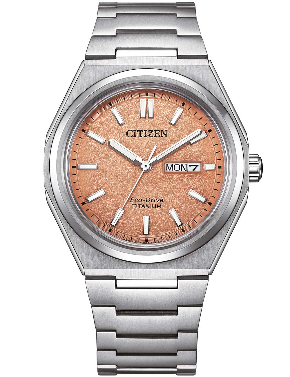 Citizen AW0130-85Z vyriškas laikrodis Eco-Drive Super Titanium 40mm 10ATM