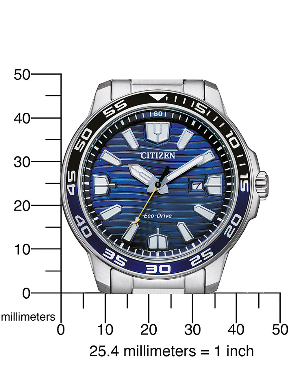 Citizen AW1525-81L Eco-Drive sport vyriškas laikrodis 46mm 10ATM