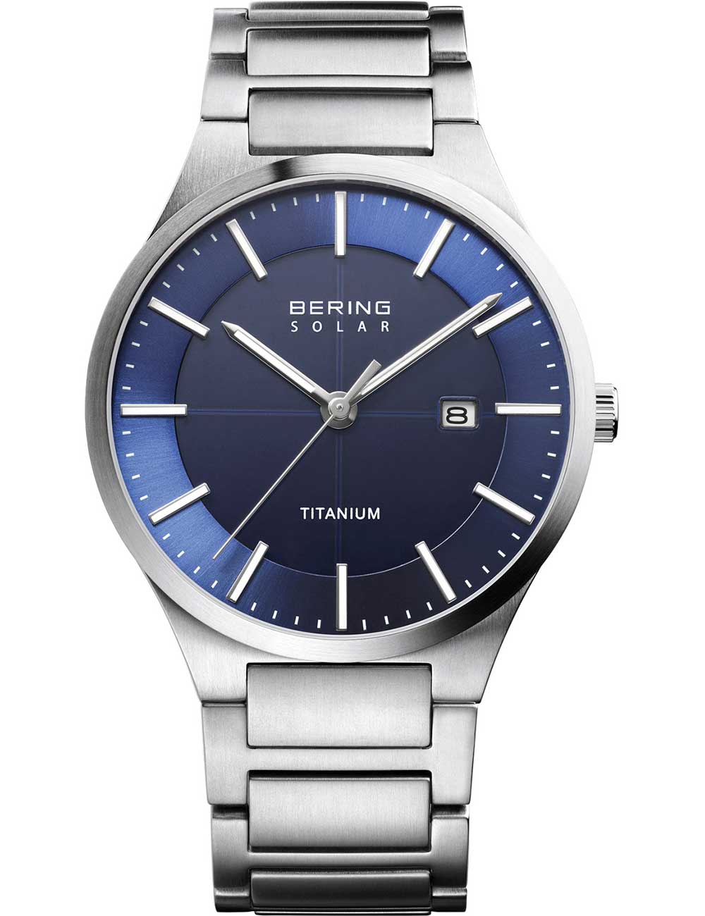 Bering 15239-777 solar vyriškas laikrodis 39mm 10ATM