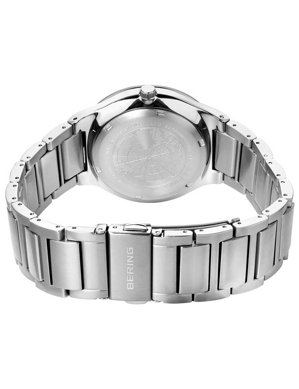 Bering 15239-777 solar vyriškas laikrodis 39mm 10ATM