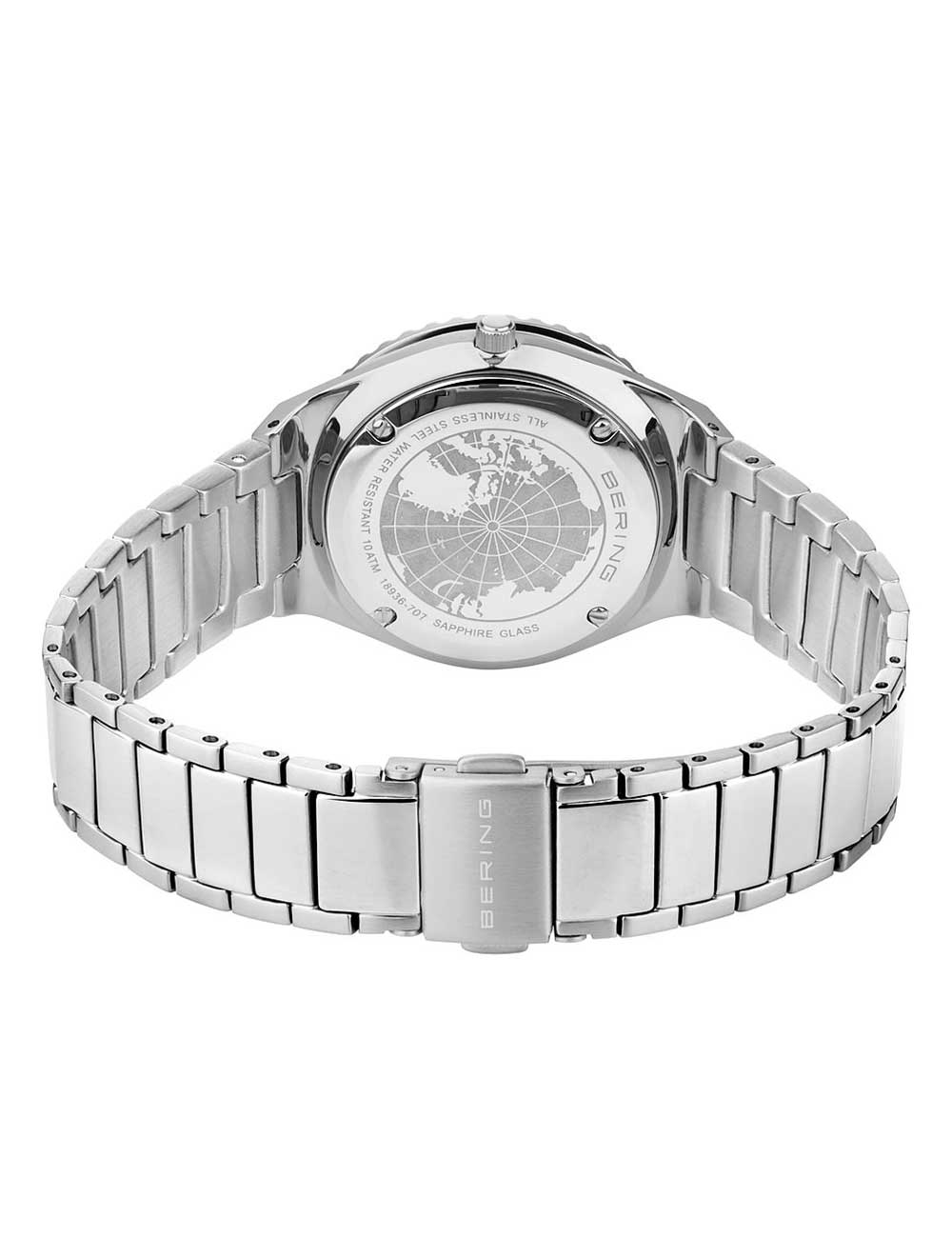 Bering 18936-705 Arctic Sailing moteriškas laikrodis 36mm 10ATM