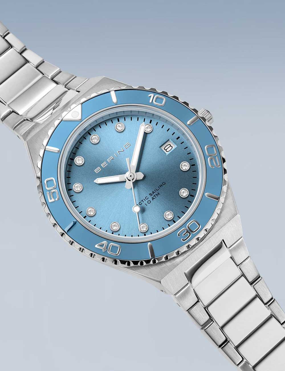 Bering 18936-705 Arctic Sailing moteriškas laikrodis 36mm 10ATM