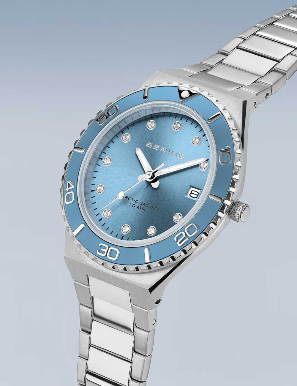 Bering 18936-705 Arctic Sailing moteriškas laikrodis 36mm 10ATM