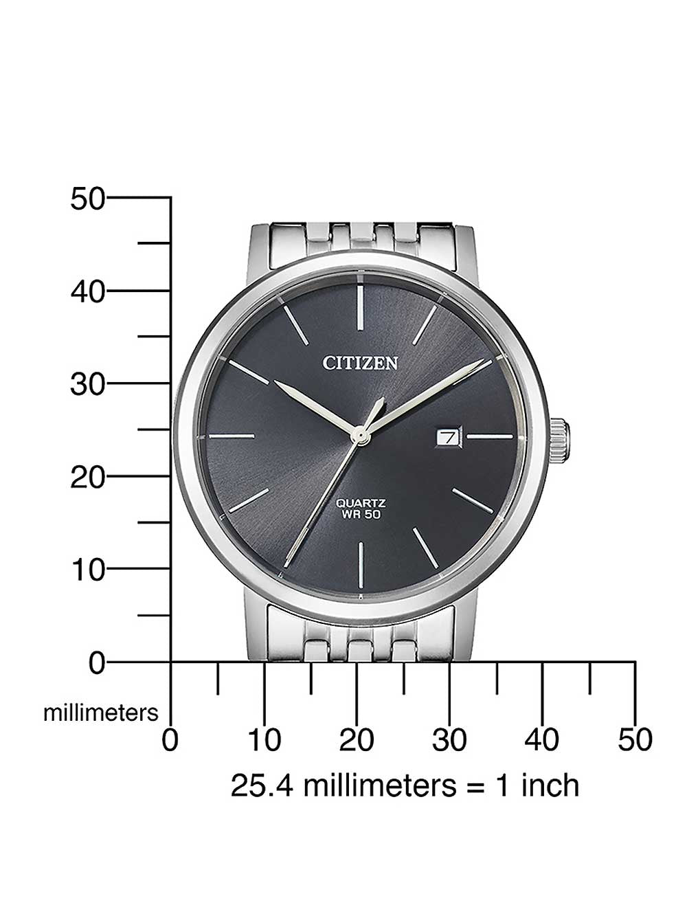 Citizen BI5070-57H Sport vyriškas laikrodis quartz 40mm 5ATM