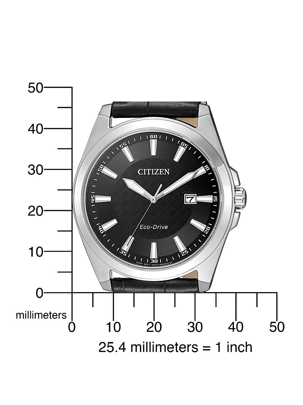 Citizen BM7108-14E Classic vyriškas laikrodis 41mm 10 ATM