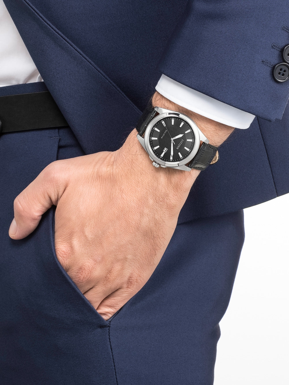 Citizen BM7108-14E Classic vyriškas laikrodis 41mm 10 ATM