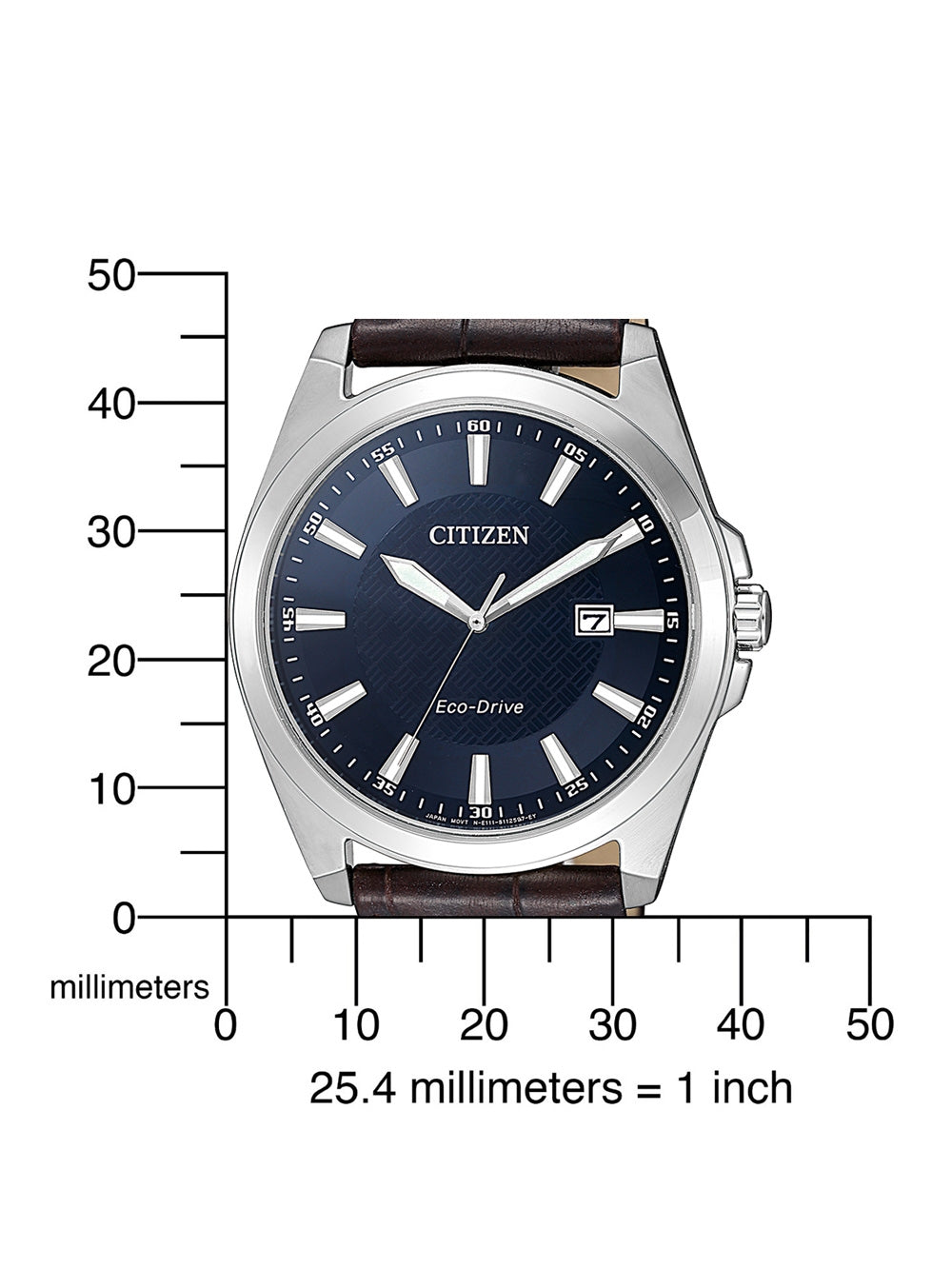 Citizen BM7108-22L Classic vyriškas laikrodis 41mm 10 ATM