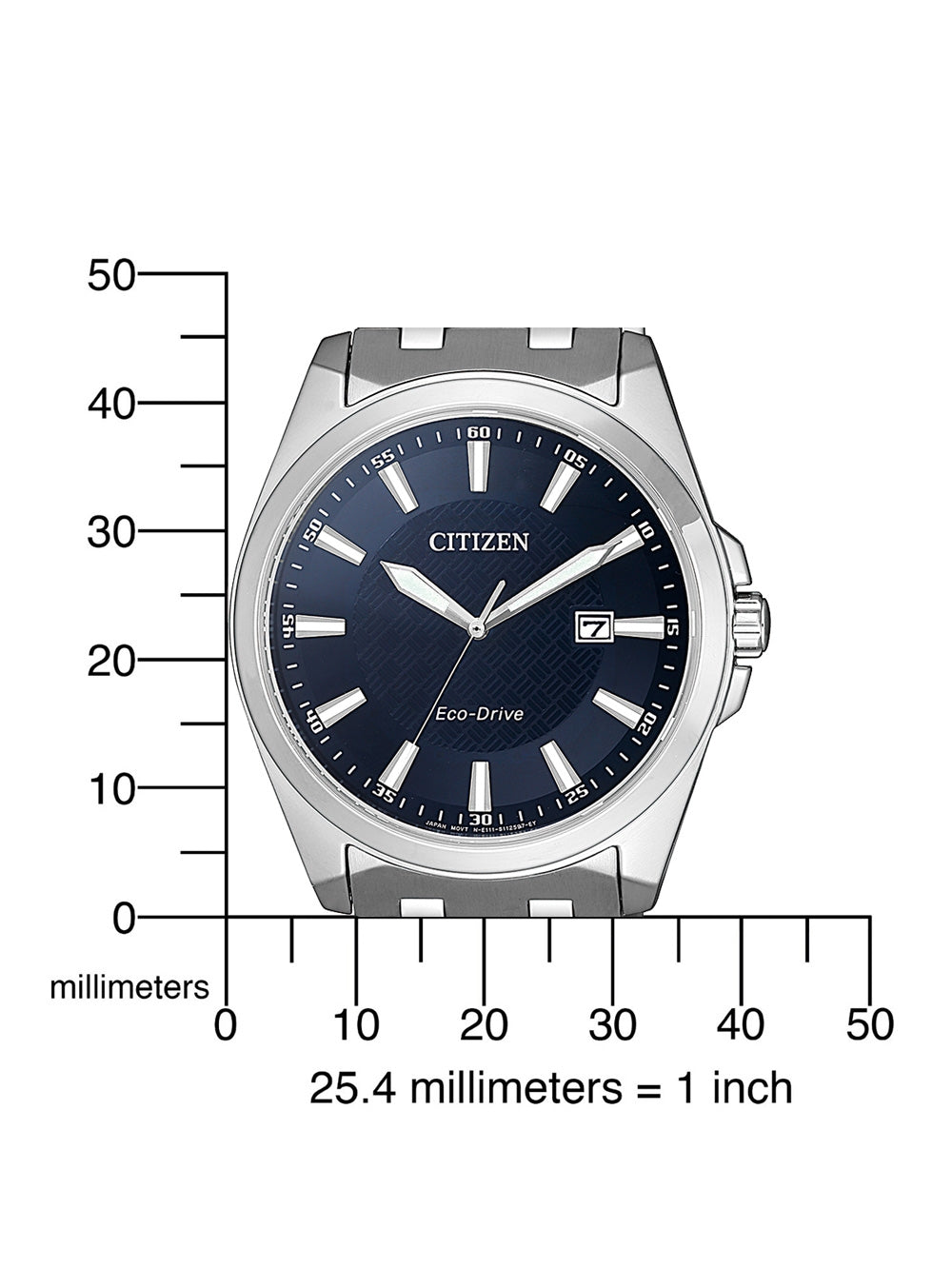 Citizen BM7108-81L Classic vyriškas laikrodis 41mm 10 ATM