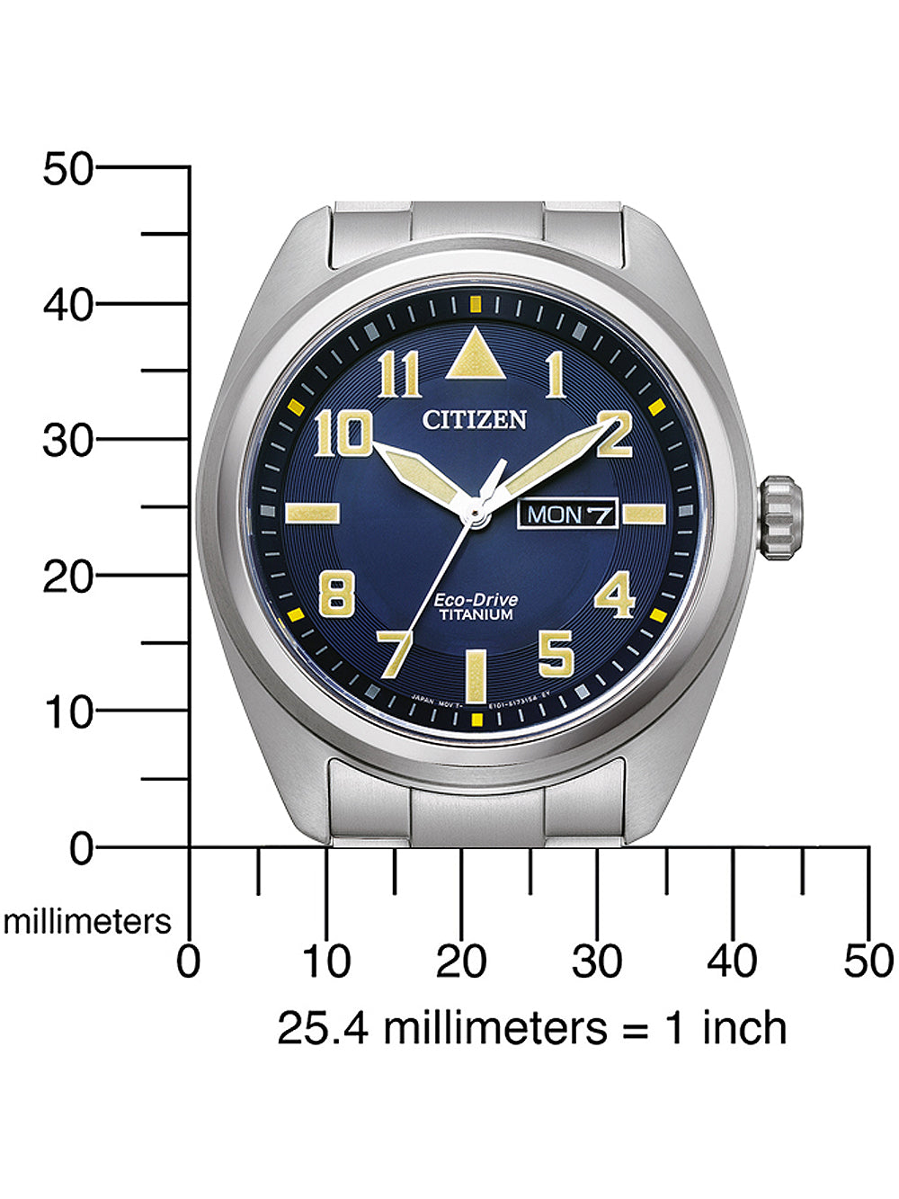Citizen BM8560-88LE Eco-Drive Super-Titanium vyriškas laikrodis 42mm 10ATM