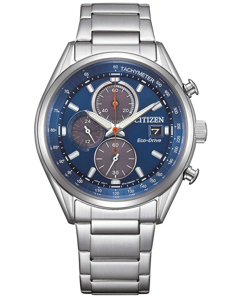 Citizen CA0459-79L vyriškas laikrodis Eco-Drive Chronograph 40mm 10ATM