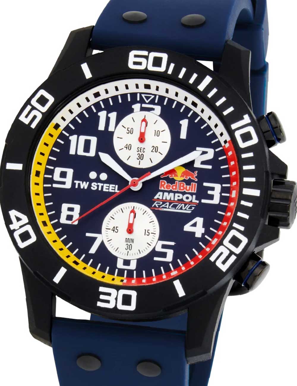 TW-Steel CA6 vyriškas laikrodis Carbon Red Bull Ampol Racing Chronograph 44mm 10ATM