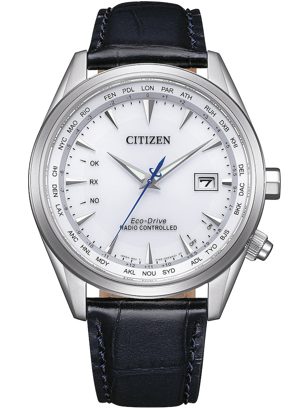 Citizen CB0270-10A Eco-Drive Radio Controlled vyriškas laikrodis 43mm