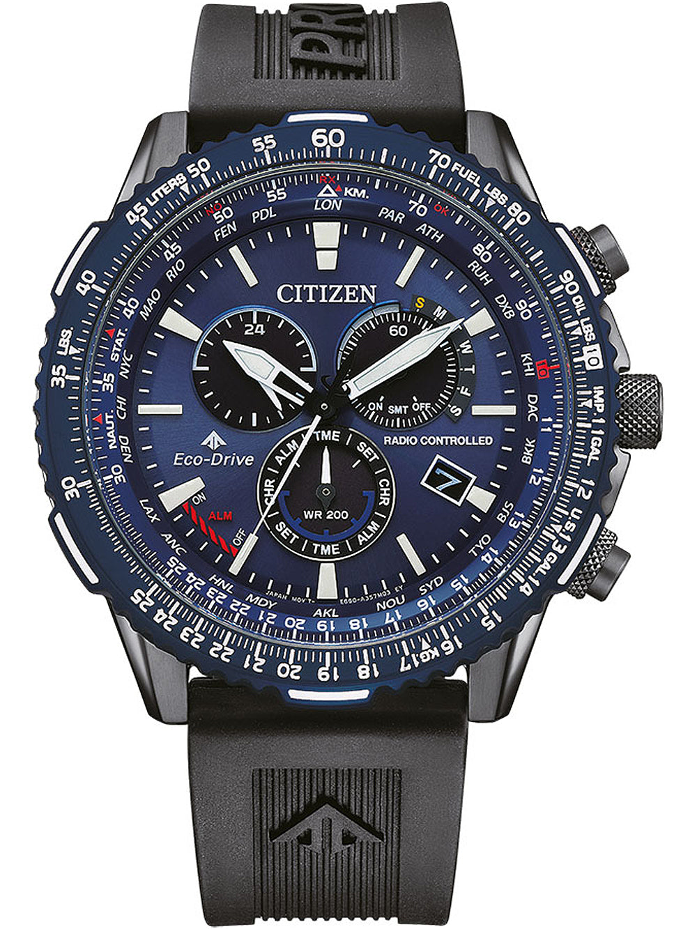 Citizen CB5006-02L Radio-Controlled Eco-Drive Promaster vyriškas laikrodis 45mm