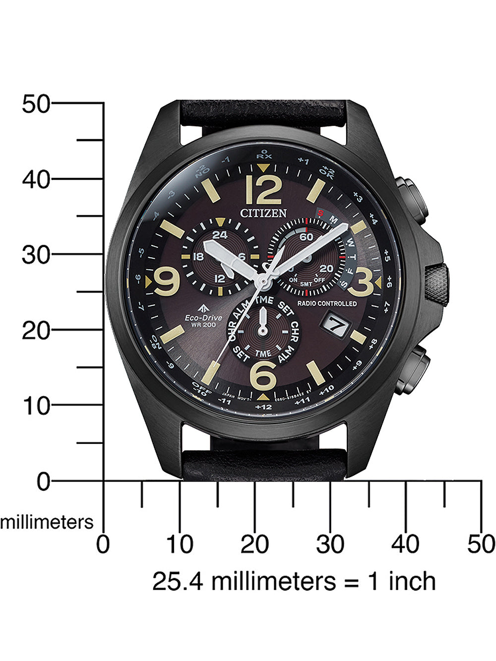 Citizen CB5925-15E Eco-Drive Radio-Controlled 42mm 20ATM