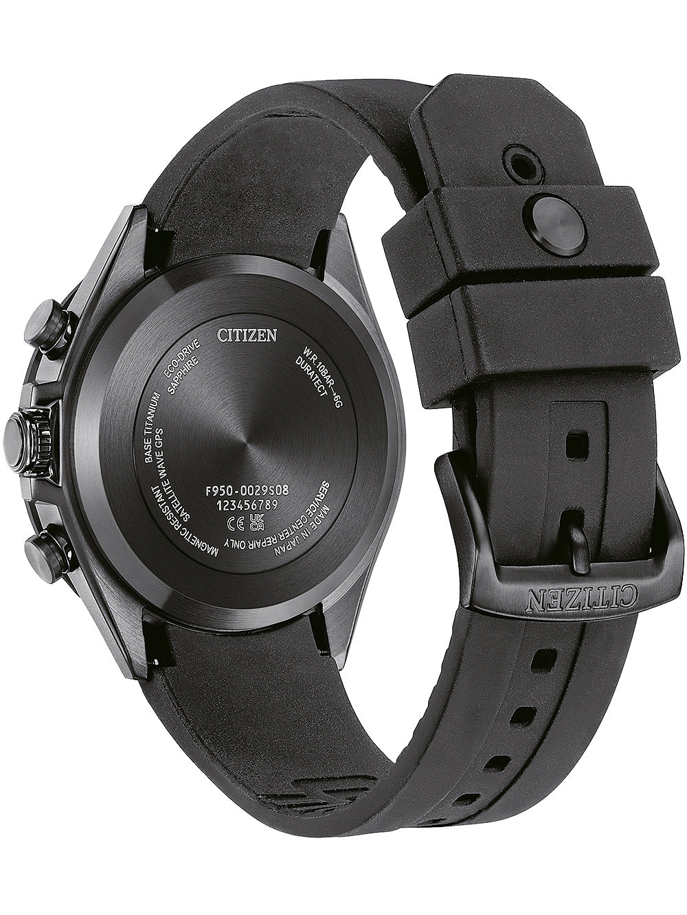 Citizen CC4055-14H Attesa Eco-Drive Satellite Wave GPS Chronograph vyriškas laikrodis 44mm 10ATM