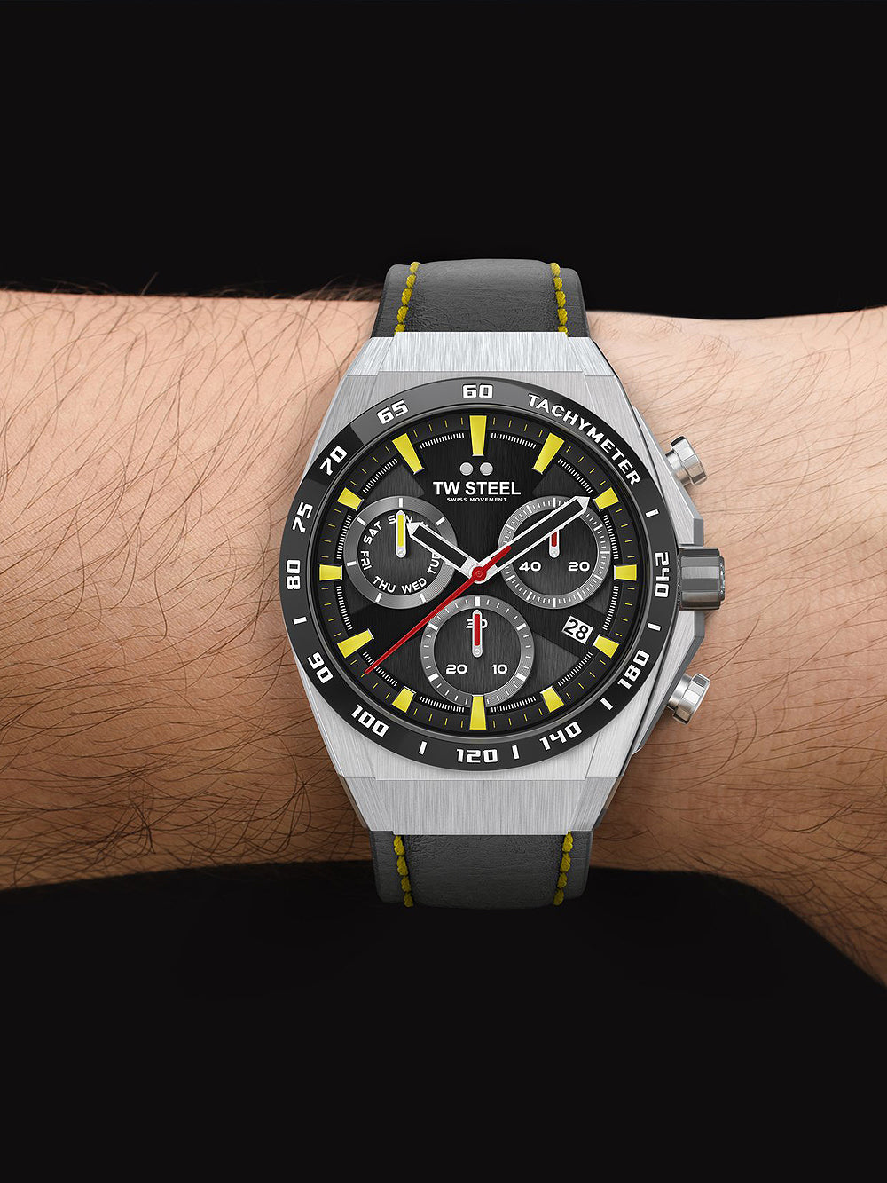 TW-Steel CE4071 Fast Lane Chronograph limited edition vyriškas laikrodis 44mm 10ATM