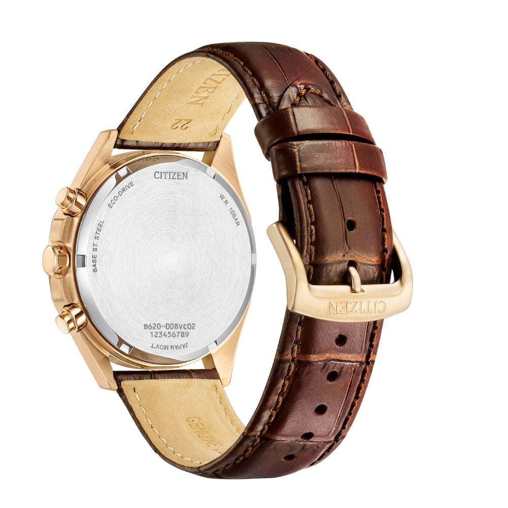 Citizen CA4593-15A vyriškas laikrodis Eco-Drive Chronograph 41mm 10ATM