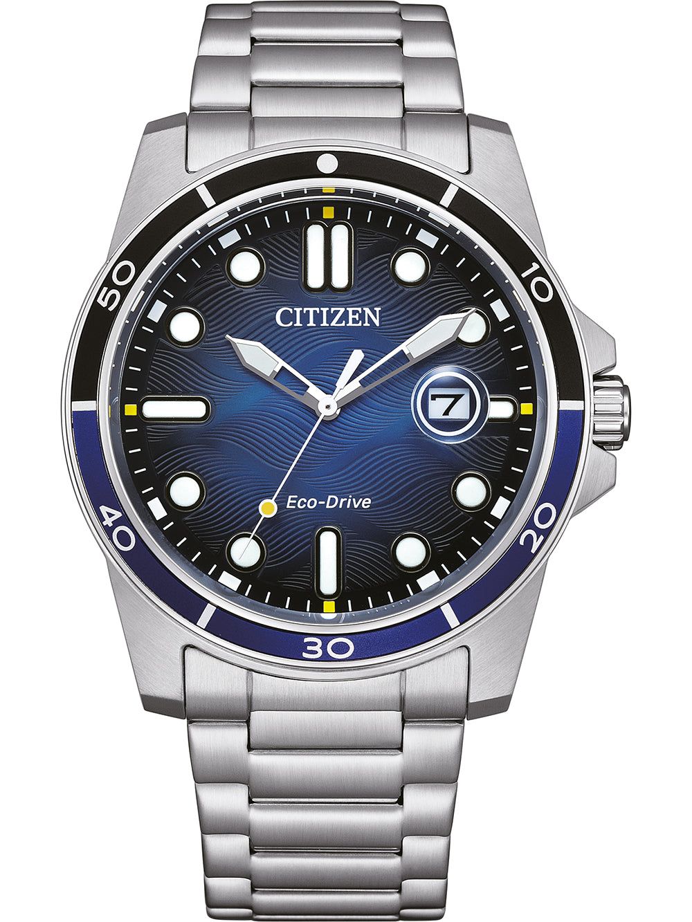 Citizen AW1810-85L vyriškas laikrodis Eco-Drive Sport 42mm 10ATM