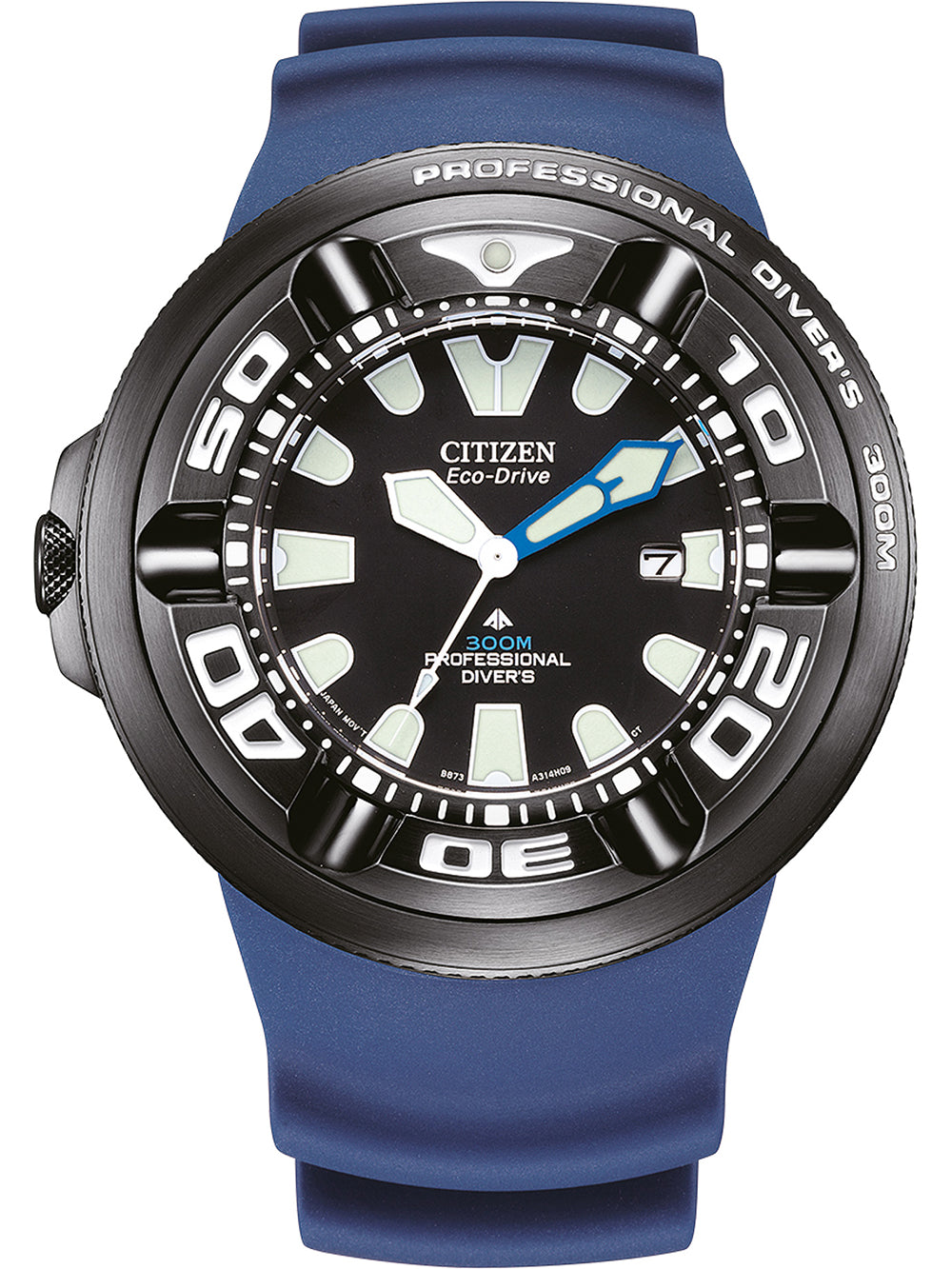 Citizen BJ8055-04E vyriškas laikrodis Eco-Drive Professional Diver 48mm 30ATM