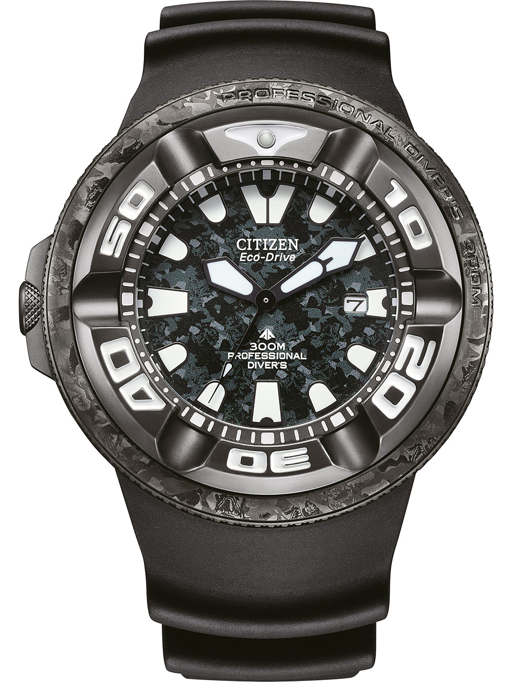 Citizen BJ8056-01E vyriškas laikrodis Eco-Drive Professional Diver 48mm 30ATM