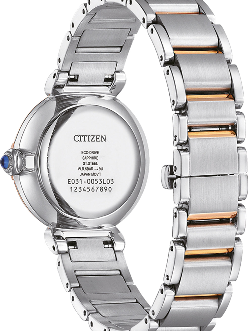 Citizen EM1074-82D Eco-Drive Elegance moteriškas laikrodis 30mm 5ATM