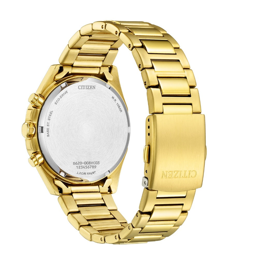 Citizen CA4592-85A vyriškas laikrodis Eco-Drive Chronograph 41mm 10ATM