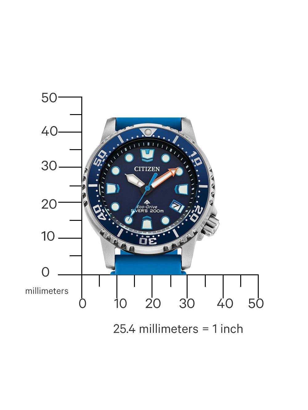 Citizen EO2028-06L Eco-Drive Marine Promaster vyriškas laikrodis