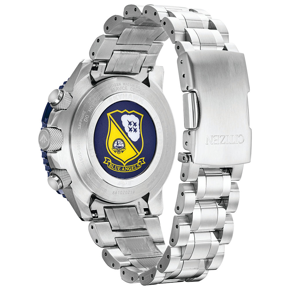 Citizen JY8078-52L Promaster-Sky Blue Angels Radio-Controlled Eco- Drive 45mm 20ATM