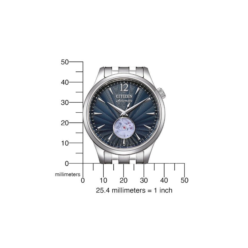 Citizen NH9131-73L vyriškas laikrodis Automatic 40mm 5ATM