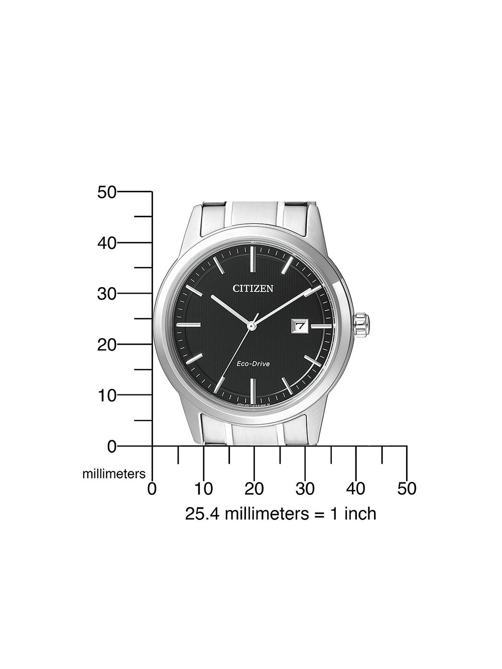 Citizen AW1231-58E Eco-Drive vyriškas laikrodis 40mm 3ATM