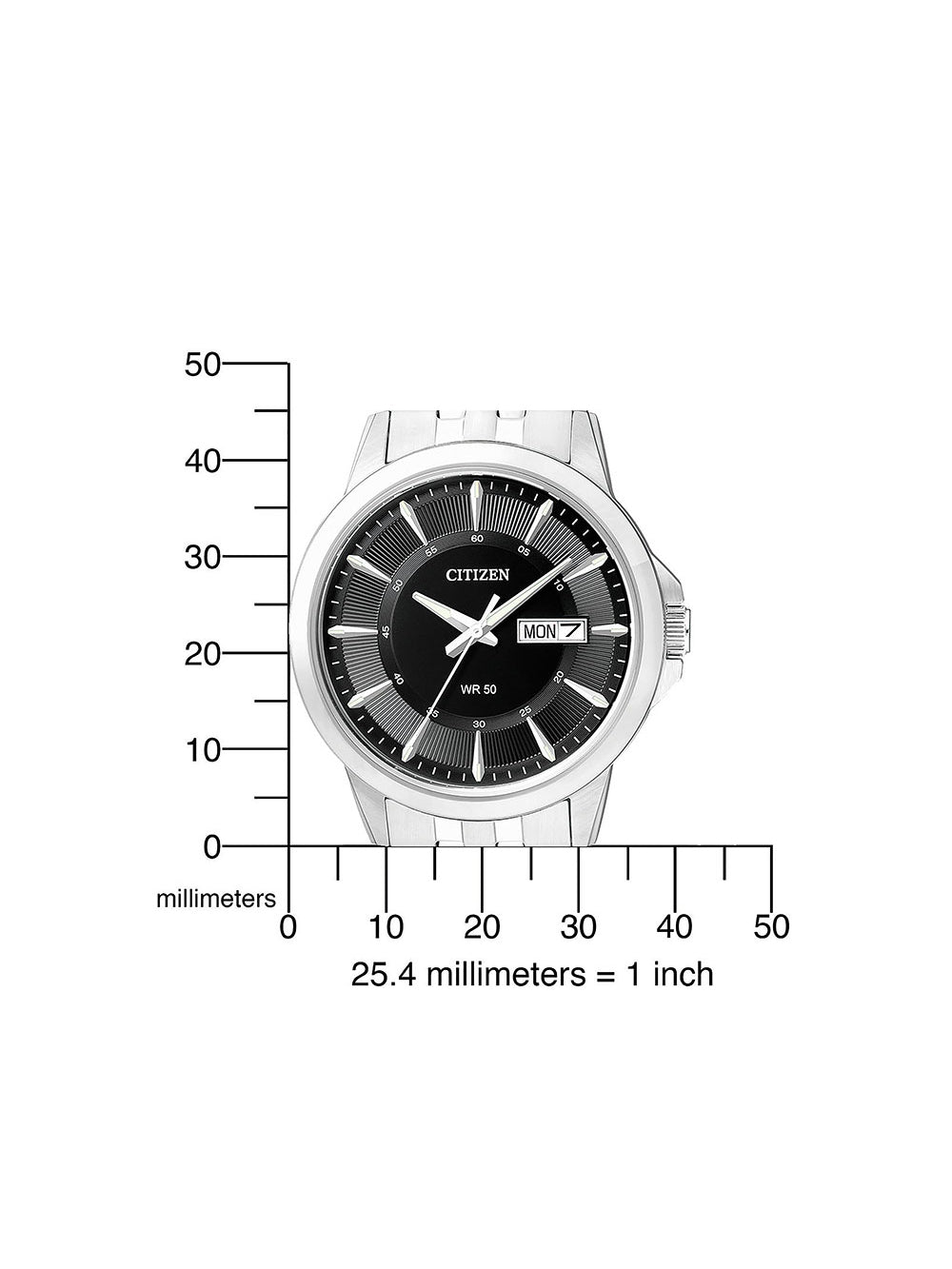Citizen BF2011-51E Quartz vyriškas laikrodis 40mm 5ATM