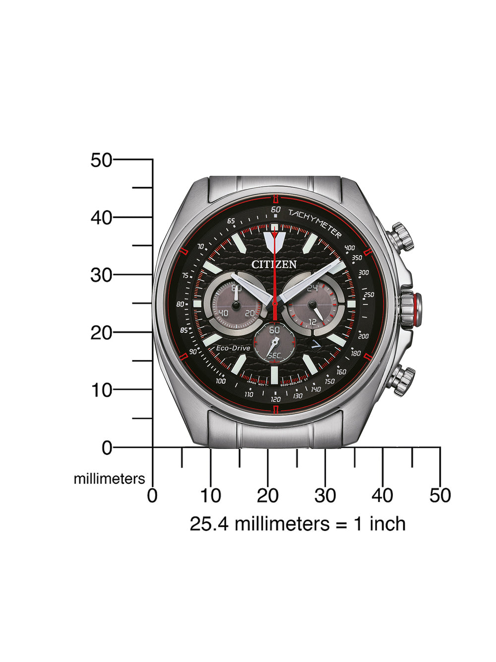 Citizen CA4561-89E Eco-Drive Chronograph 45mm 10ATM