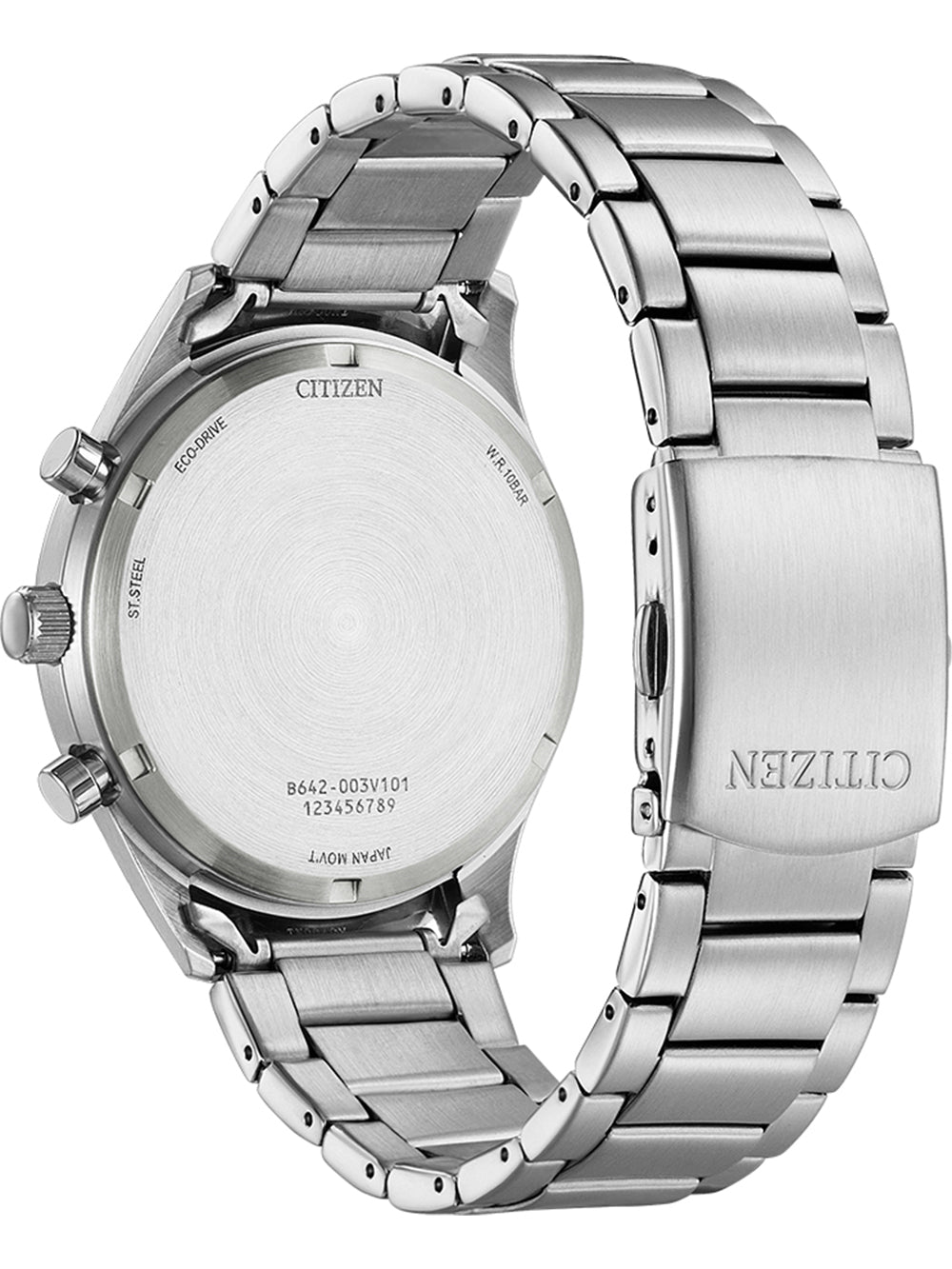 Citizen CA7028-81E Eco-Drive Chronograph vyriškas laikrodis 43mm 10ATM