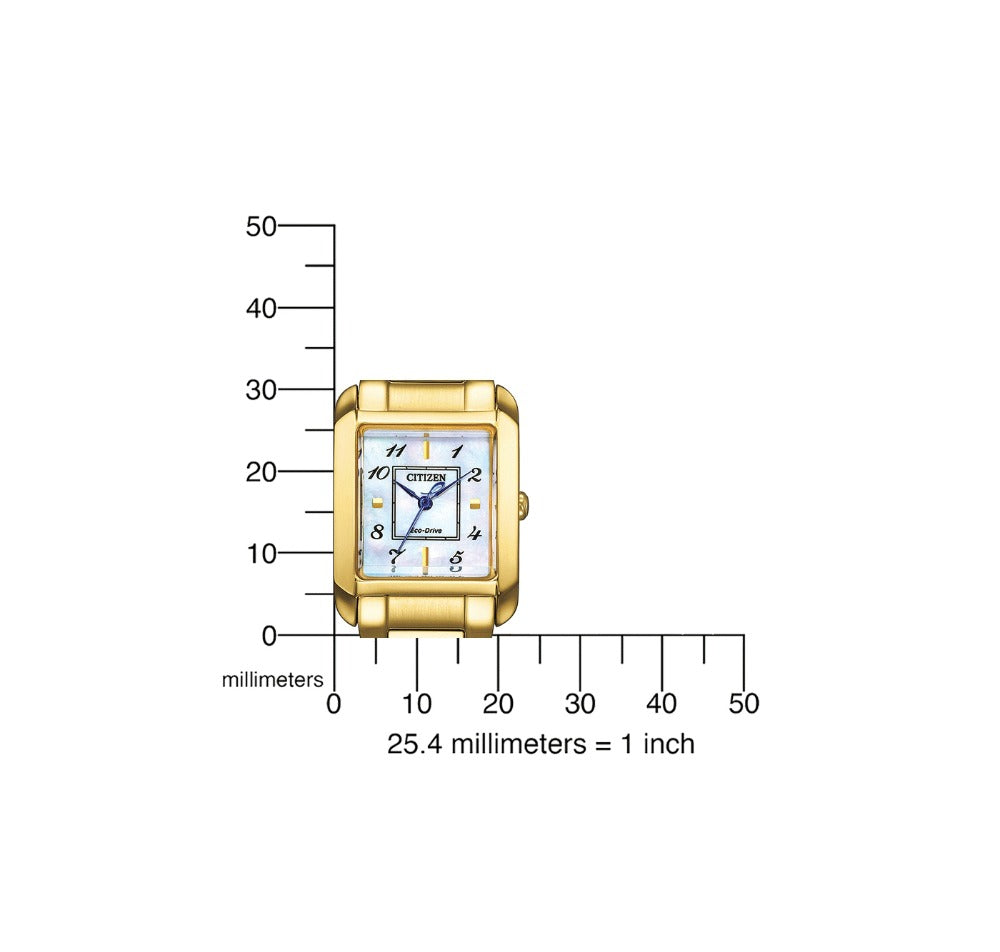 Citizen EW5602-81D moteriškas laikrodis Eco-Drive Elegance 22mm 5ATM