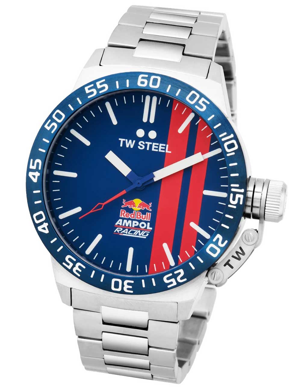 TW-Steel CS111 Red Bull Ampol Racing vyriškas laikrodis 45mm 10ATM