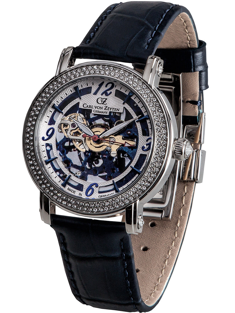 Carl von Zeyten CVZ0061BL Wolfach Automatic moteriškas laikrodis 40mm 5ATM
