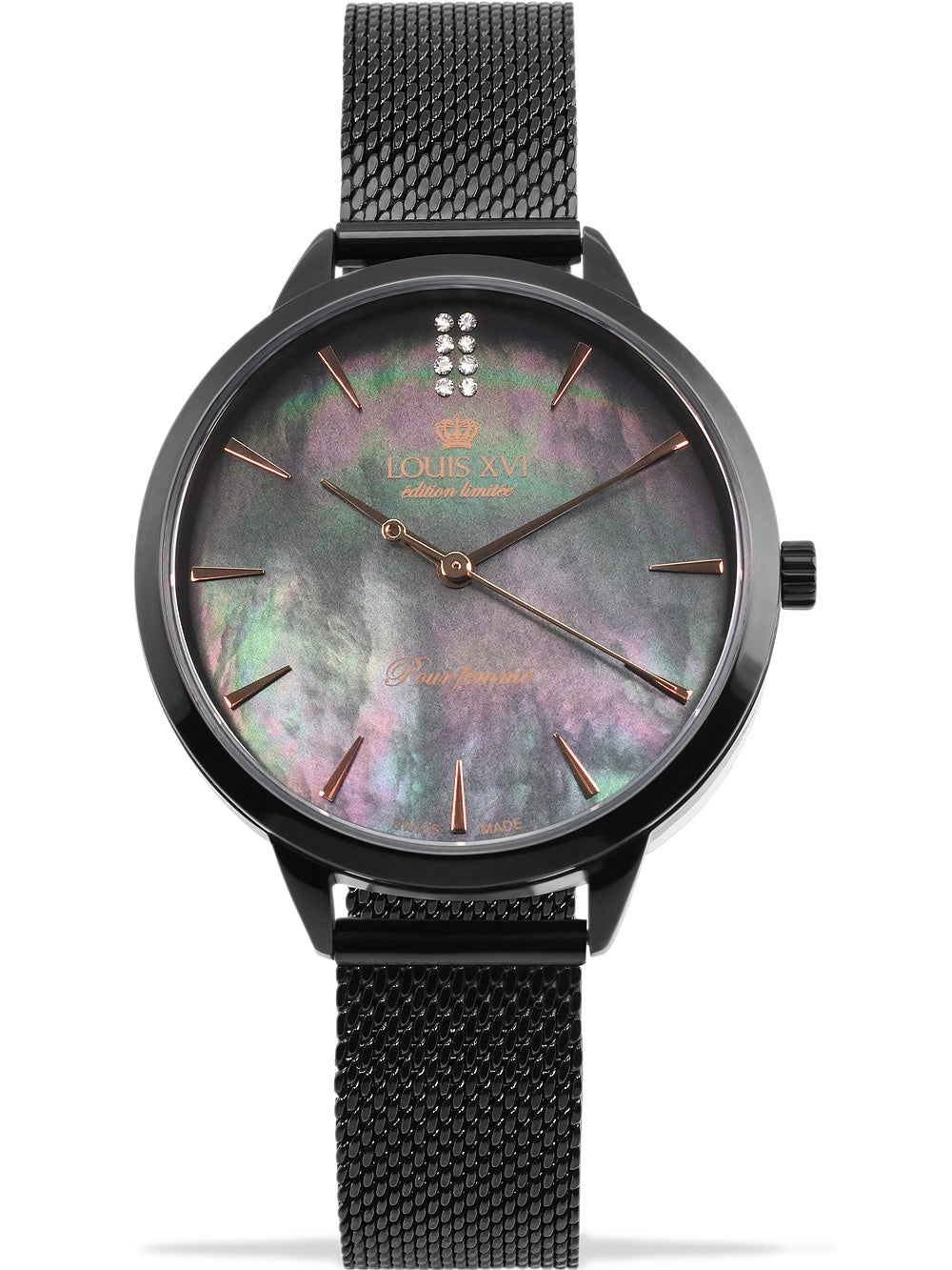 Louis XVI LXVI1031 Dauphine moteriškas laikrodis 36mm 5ATM