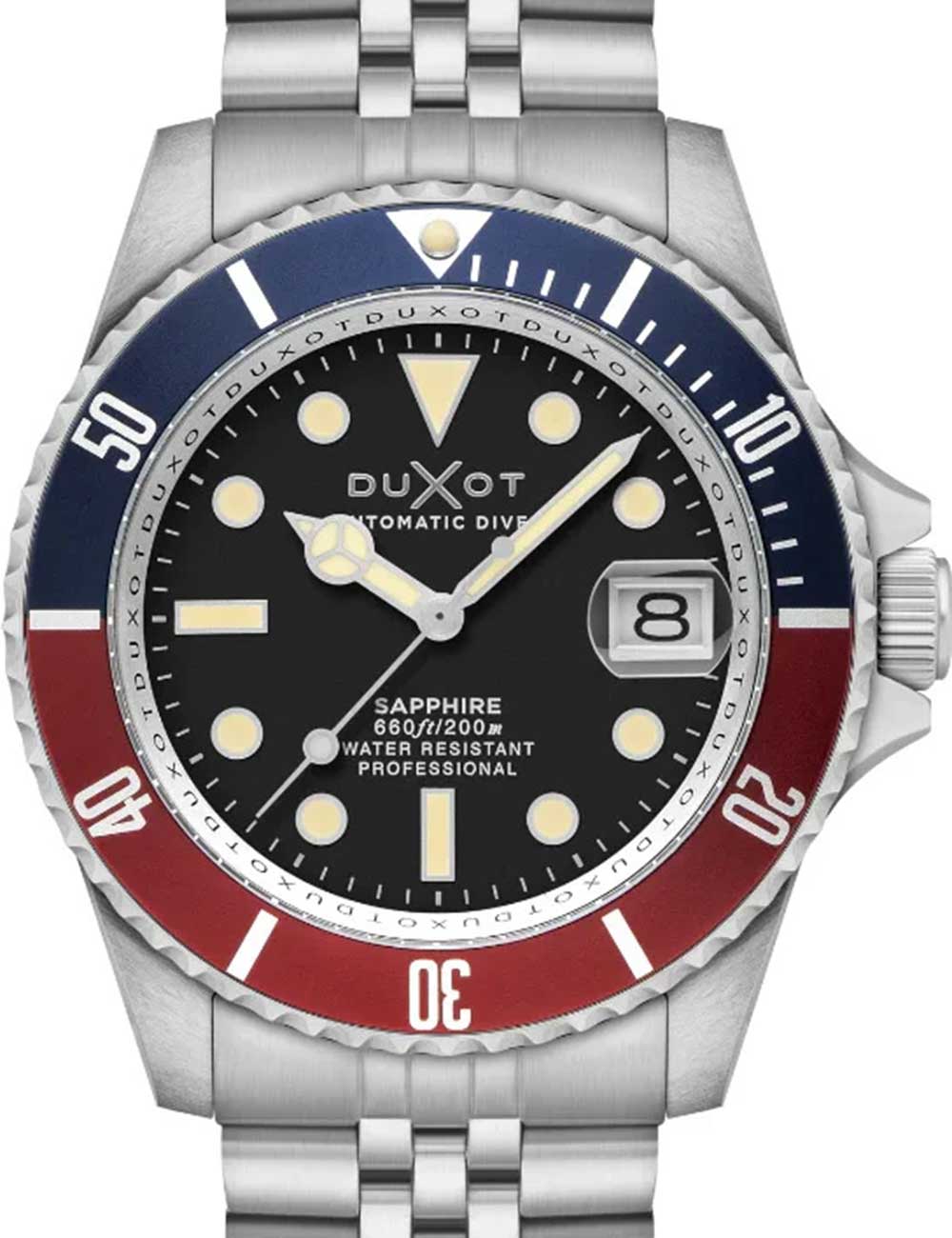Duxot DX-2057-11 vyriškas laikrodis Atlantica Automatic Diver 42mm 20ATM