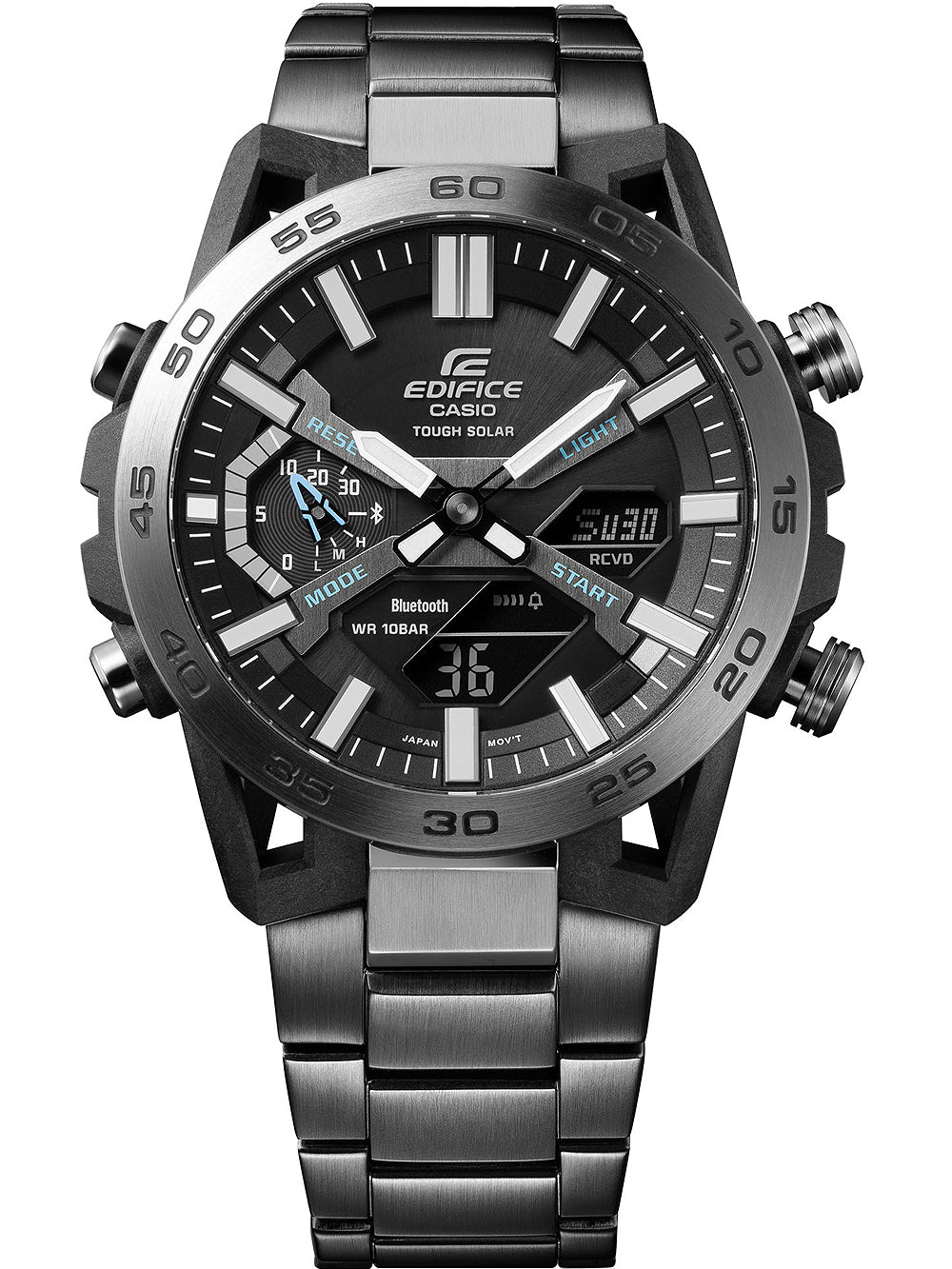 Casio ECB-2000DC-1AEF Edifice Solar laikrodis 48mm 10ATM